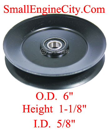 Idler Pulley Fits Exmark Laxer Z 1-633167 633167 3/8"X 3-1/8" 9794 