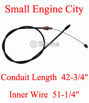 290-669-MT 038 Clutch Cable Replaces 746-04238 and 946-04238