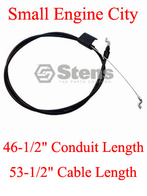 Conduet 53 1/2"  Wire  59 1/2" AYP/Sears Zone Control Cable  fits walk behind 