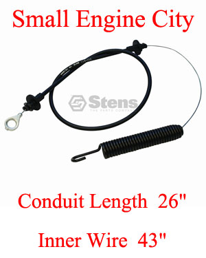 290-811-MT 038 Deck Engagement Cable Replaces 746-04092 and 946-04092