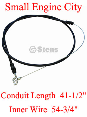 290-851-MT 038 Control Cable Replaces 746-1132 and 946-1132