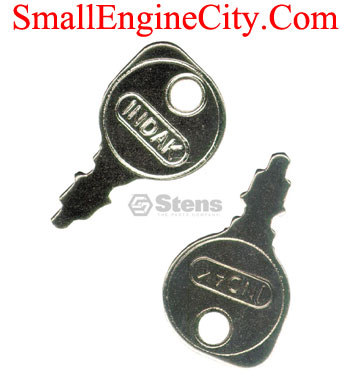 430-009-AR 085 Set Of 2 Indak Ignition Keys