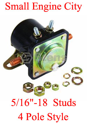 435-016-DC 139 Starter Solenoid Replaces Dixie Chopper 20253