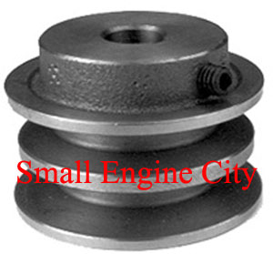 9805-TO 298 Double Pulley Replaces Toro 74-0480, 105-0828, 74-0480 and 99-5878